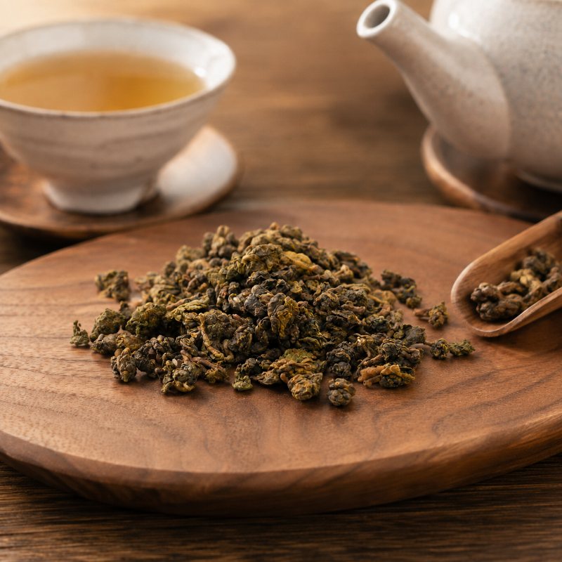 Feuilles de Cha Khao Hom, thé parfumé au riz gluant grillé